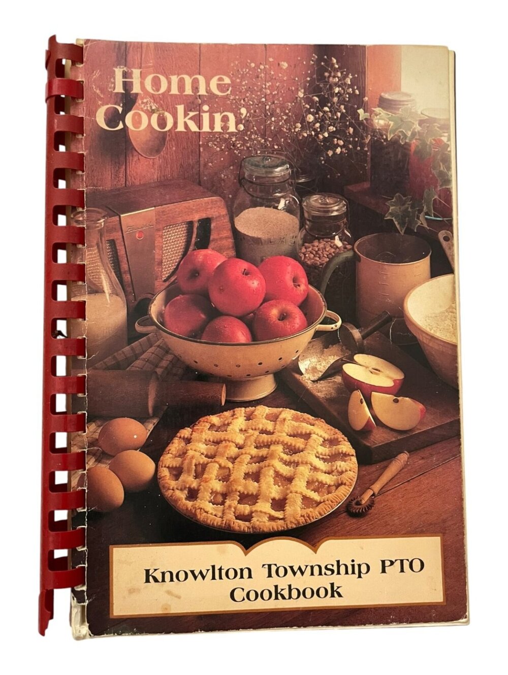 Vintage Home Cookin' Knowlton Township PTO Cookbook 1991-1992 Spiral Bound
